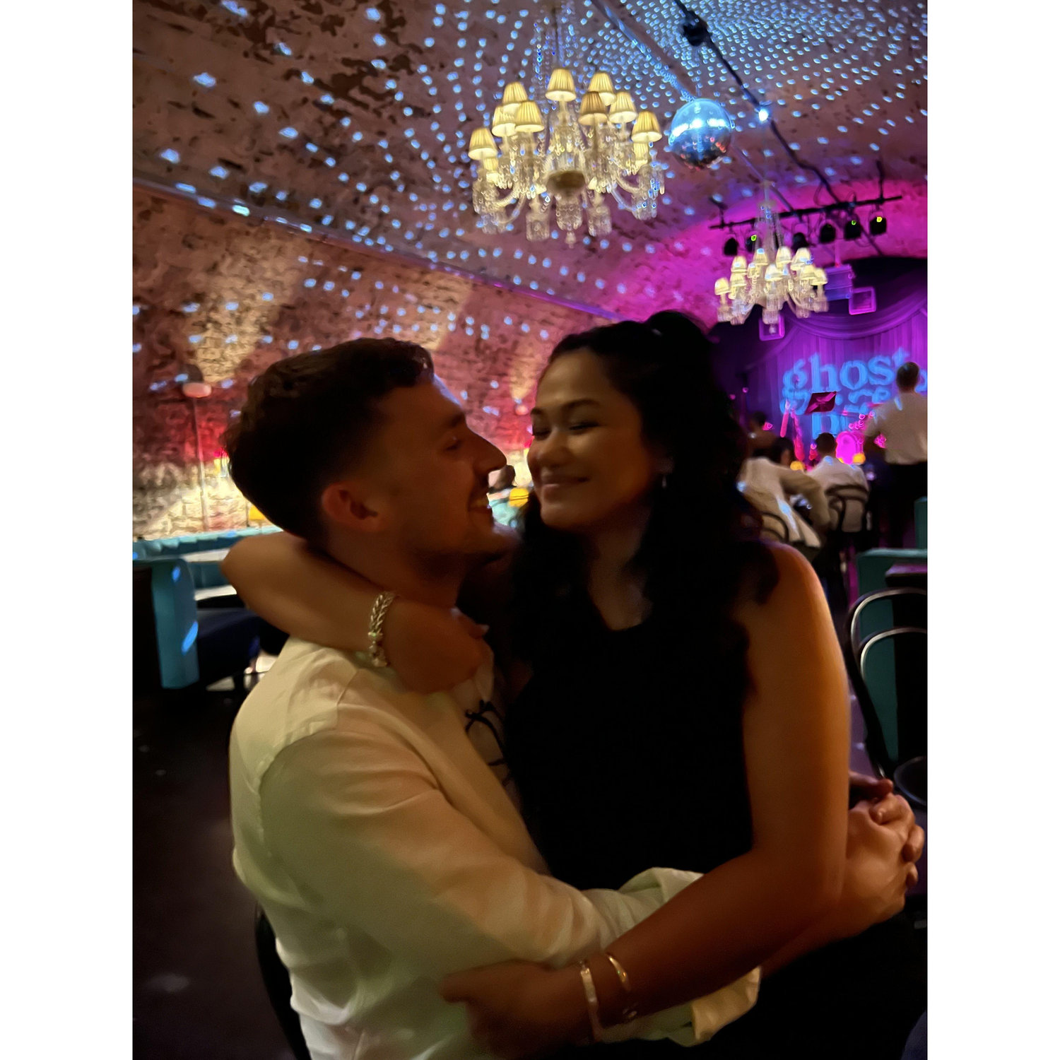4 months together 6 stories underground at Ghost Baby