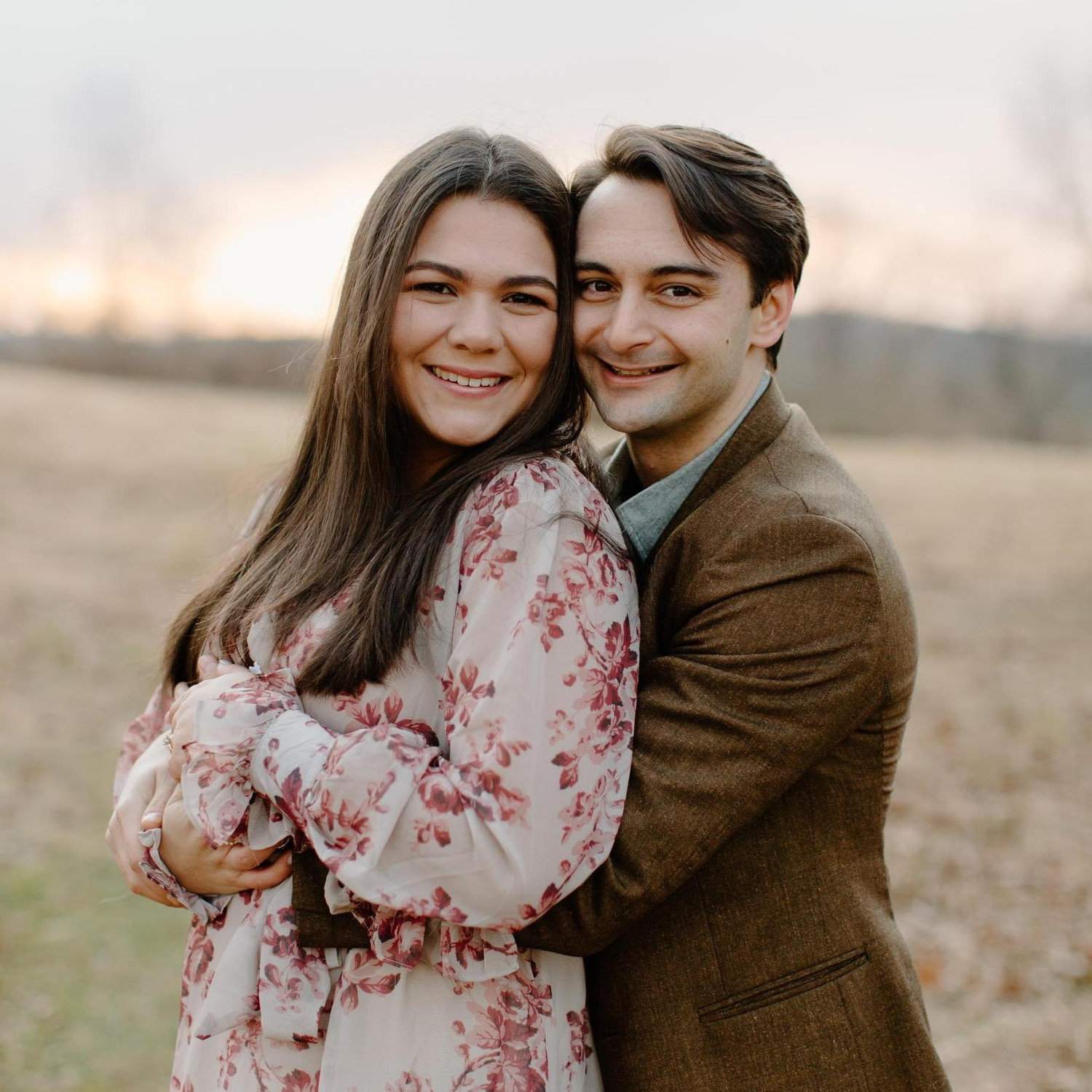 The couple giving their best smiles for Carina, their lovely wedding photographer!