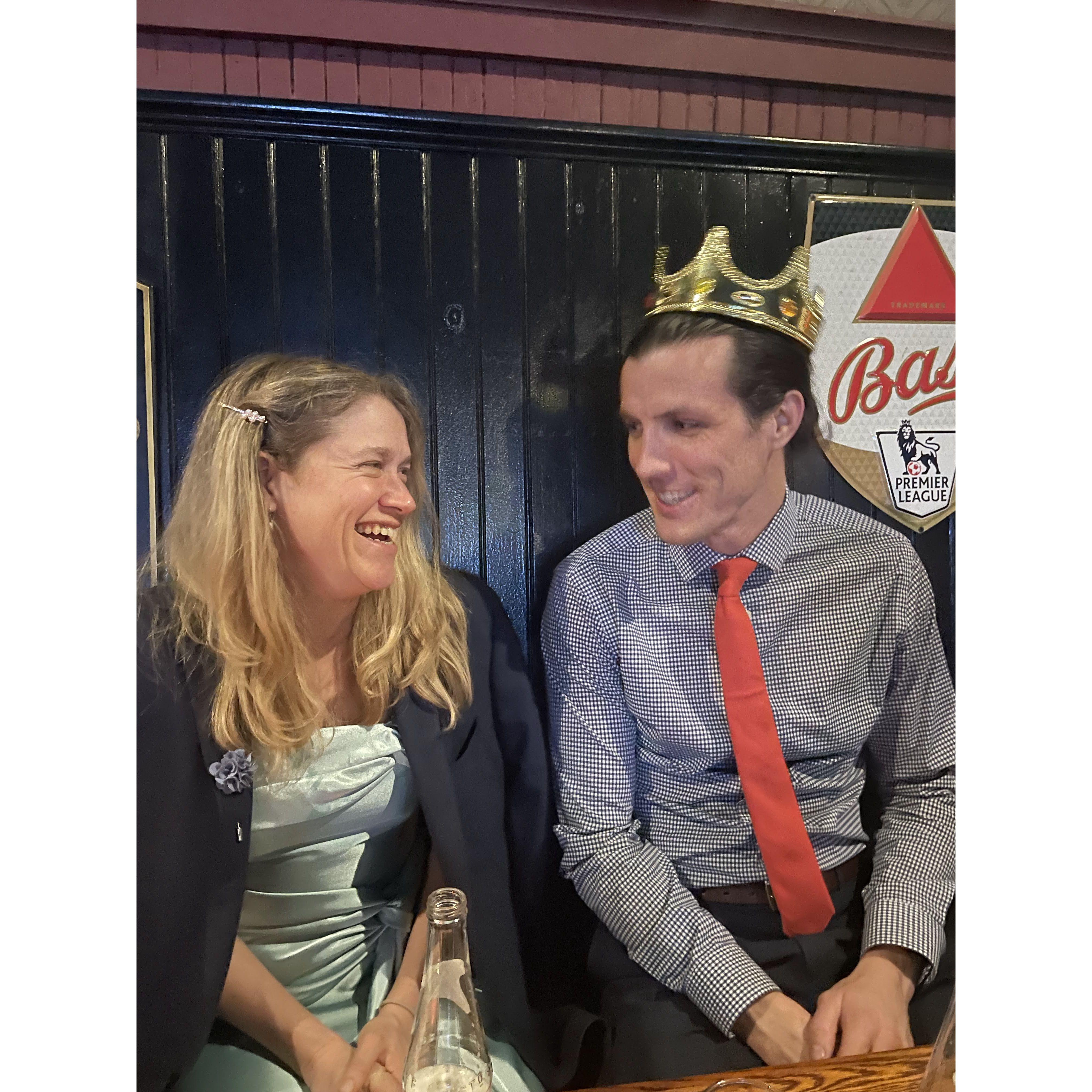 Magoun's prom king & queen!