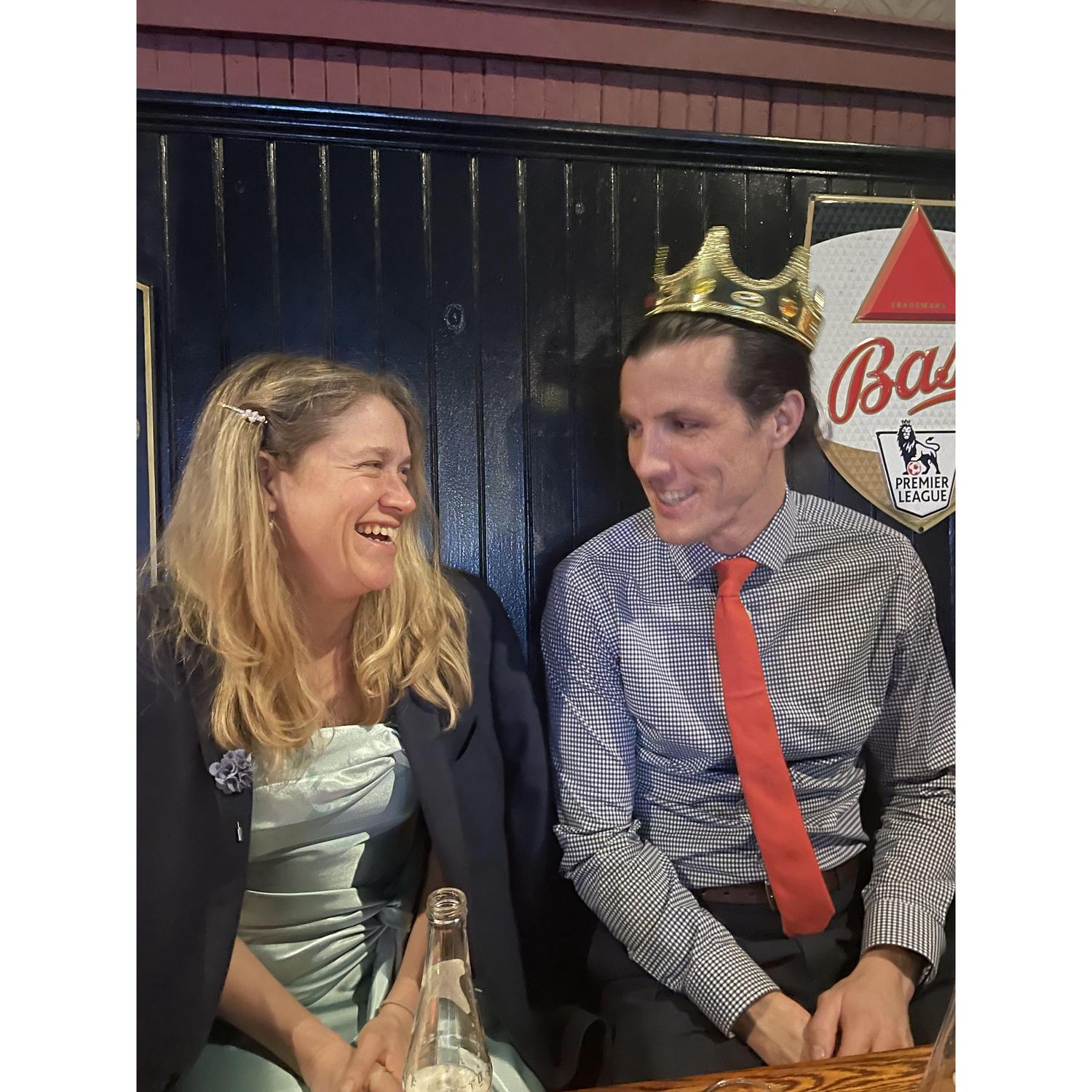 Magoun's prom king & queen!