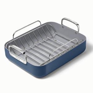Roasting Pan With Rack | Caraway, in Navy