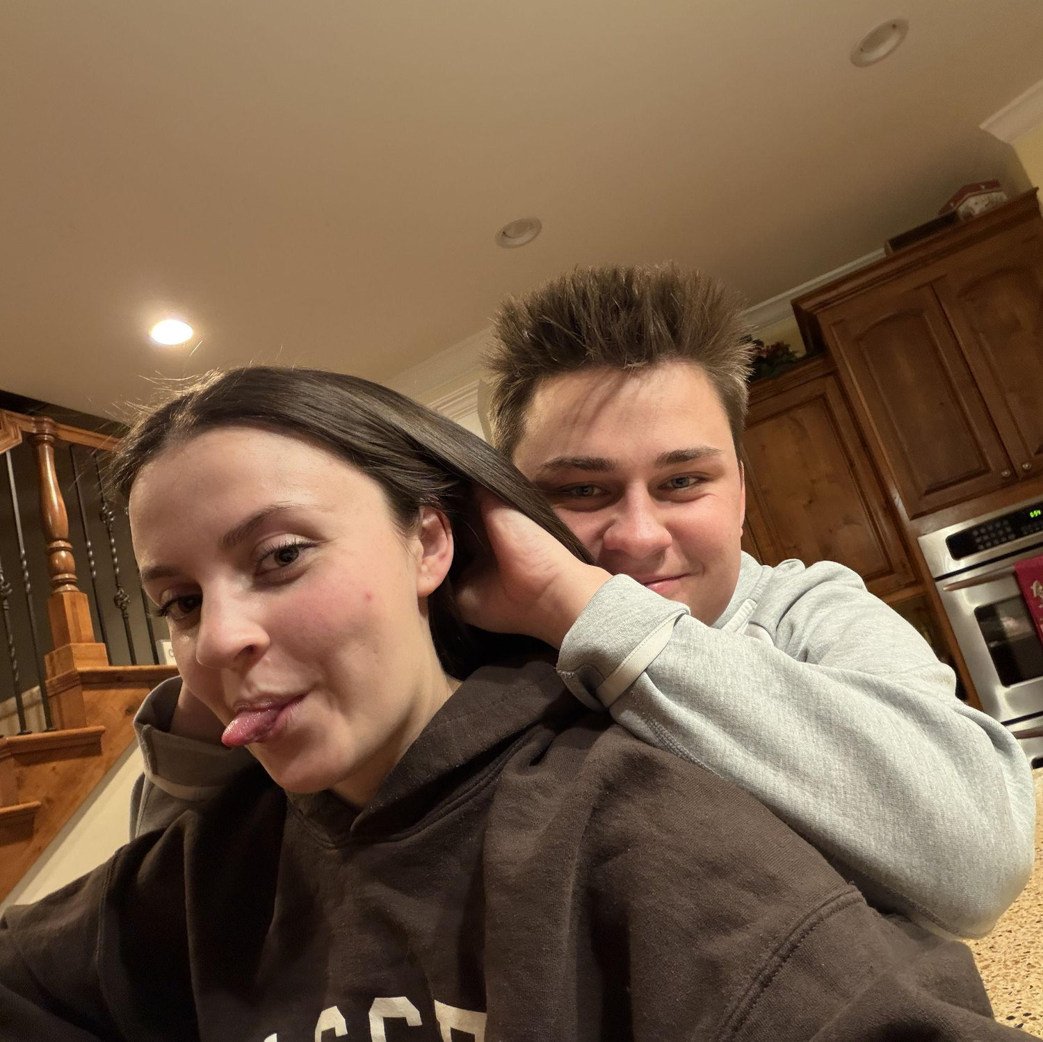 taught him how to professionally scratch my head (10/10 recommend)