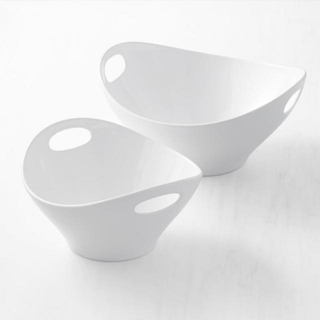 Open Kitchen by Williams Sonoma Serve Bowls with Handle, Set of 2, Mixed