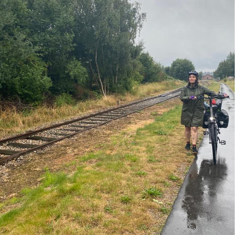 en route to Copenhagen by bike