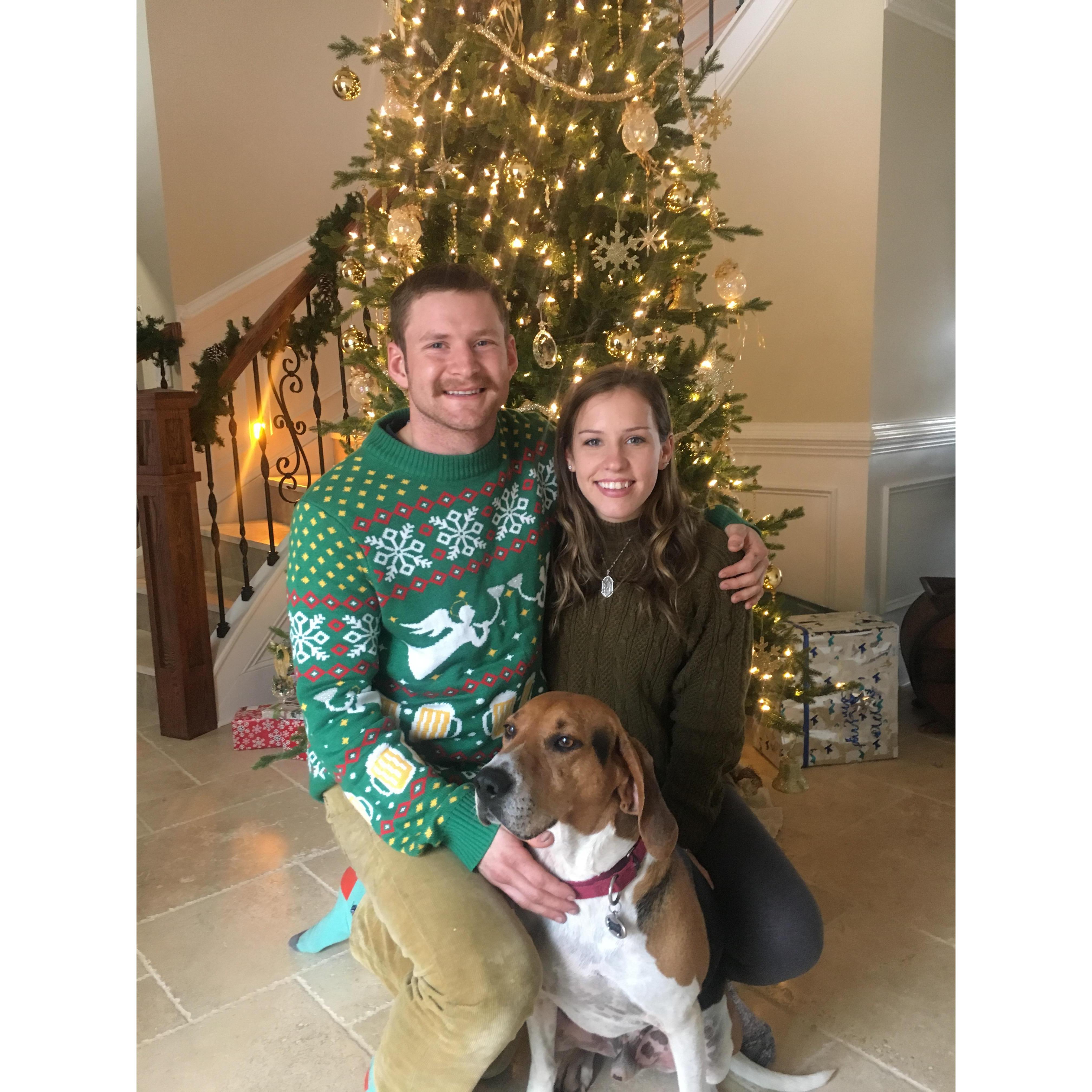Our first Christmas - Williamsburg - Virginia