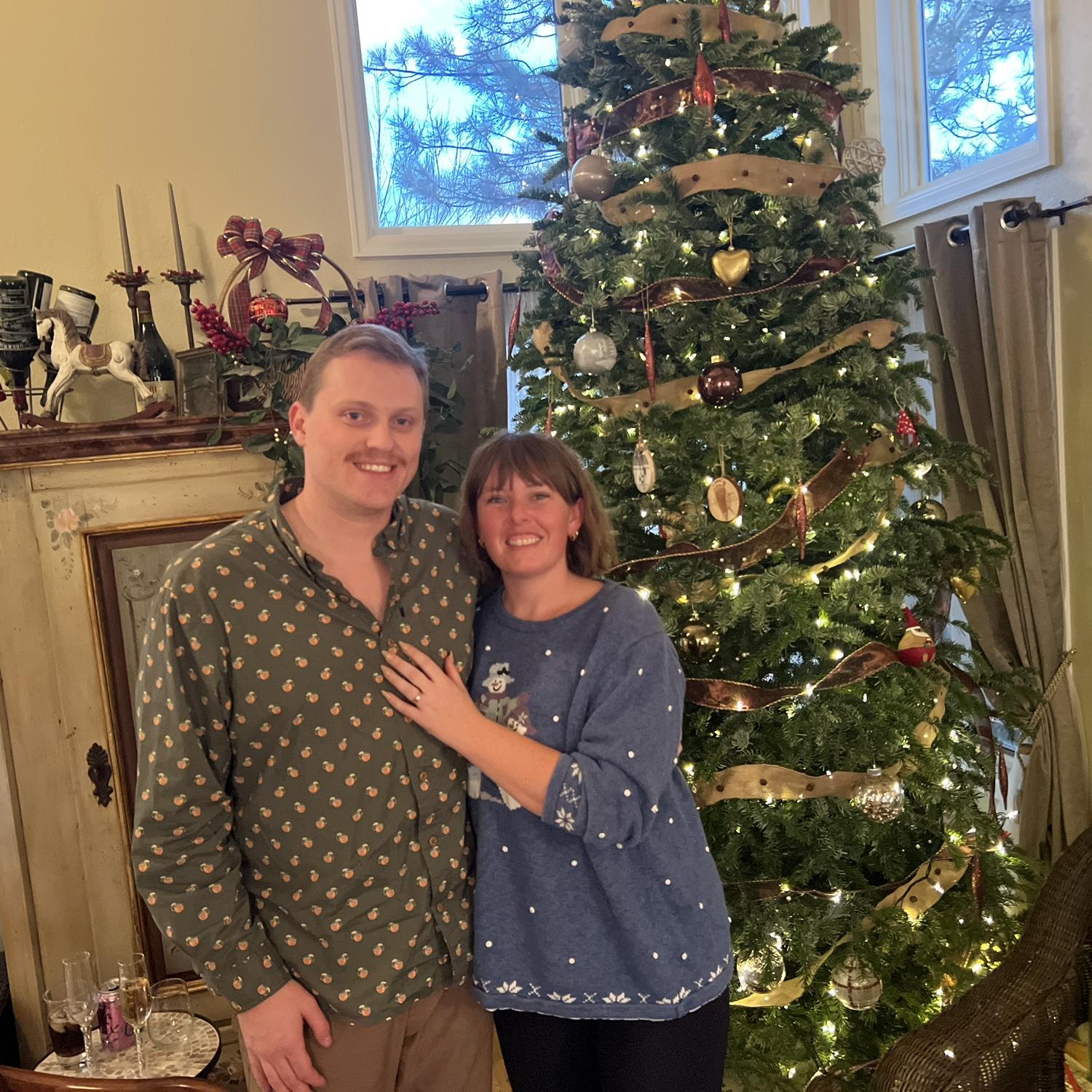 The night we got engaged! 12-22-2024