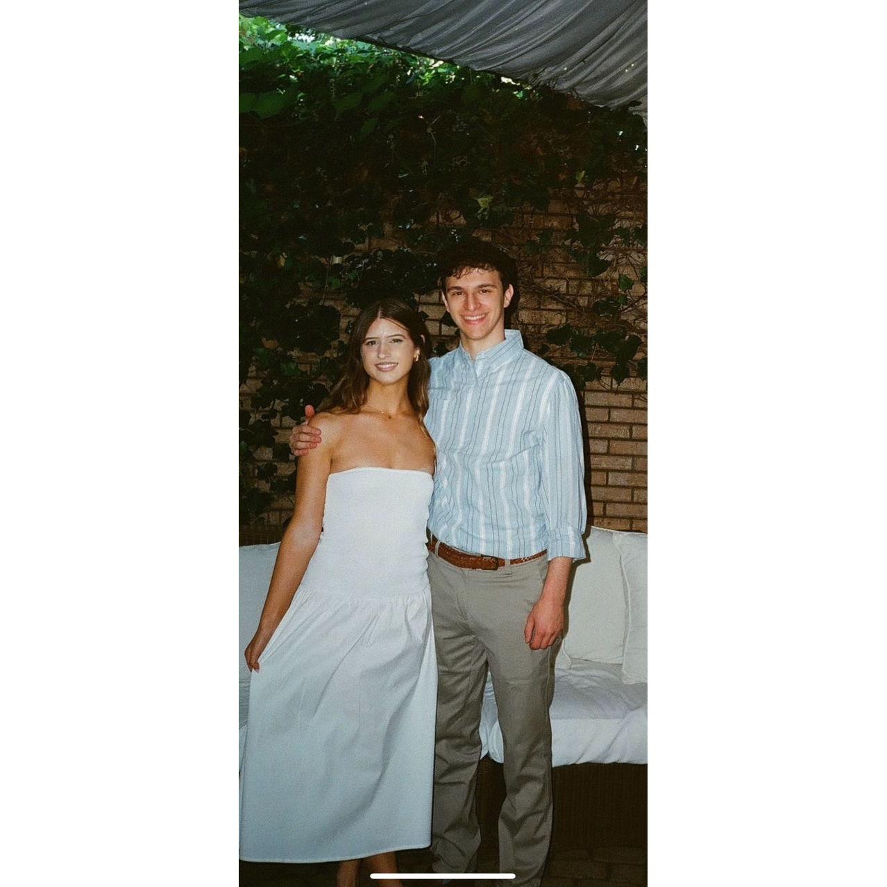 Our engagement party in Michigan