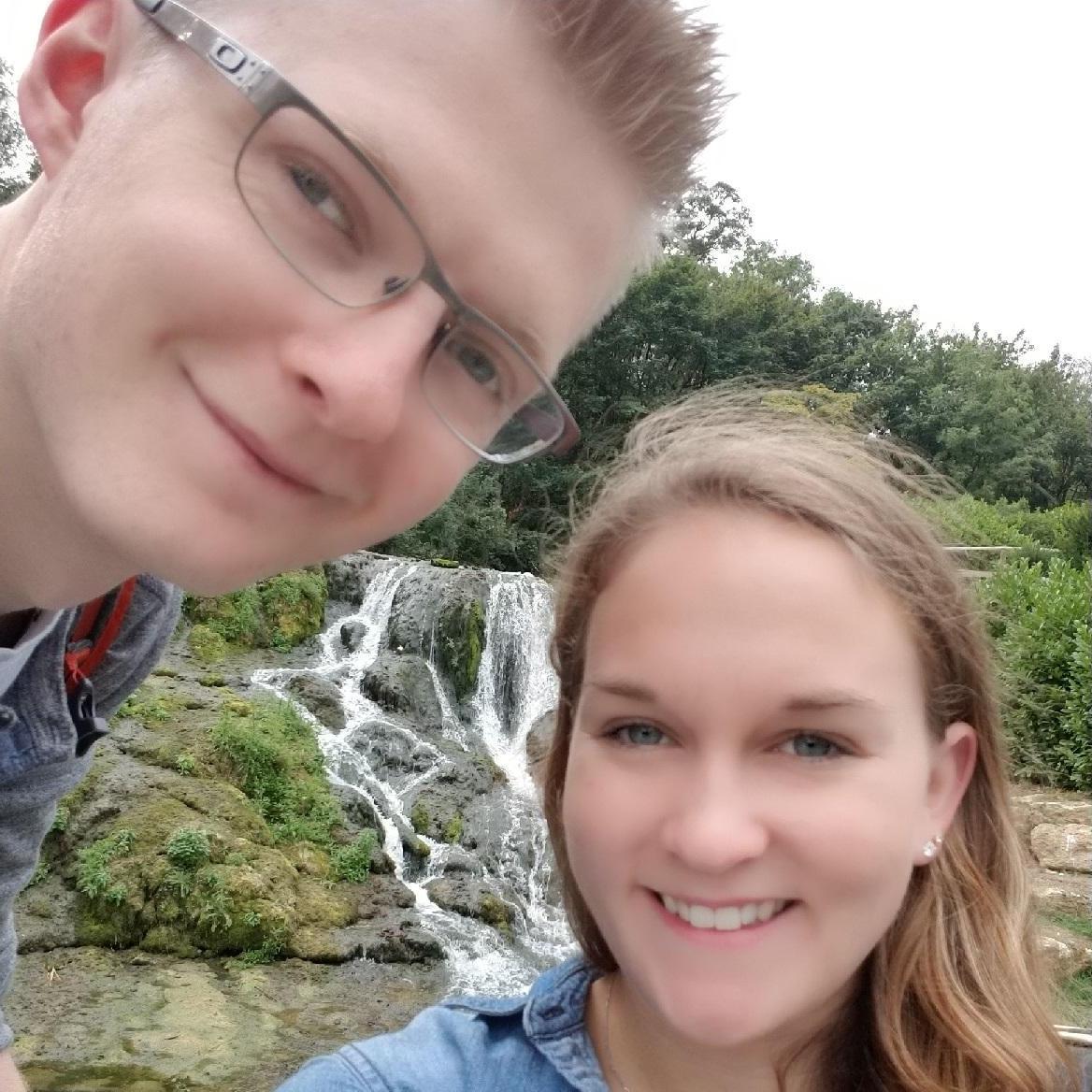 Our walk around Blenheim Palace before he popped the question