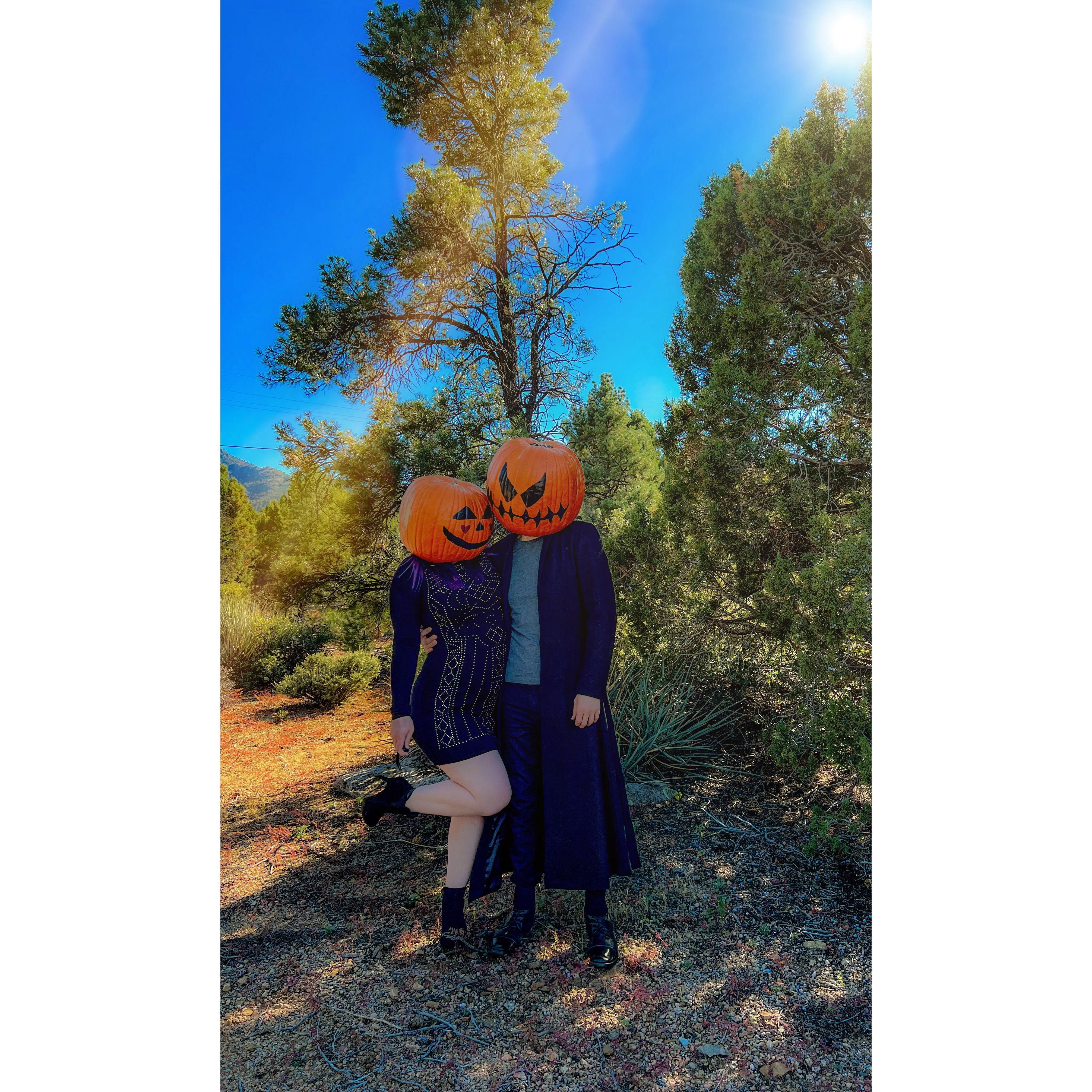 Just a couple of weirdos in love.