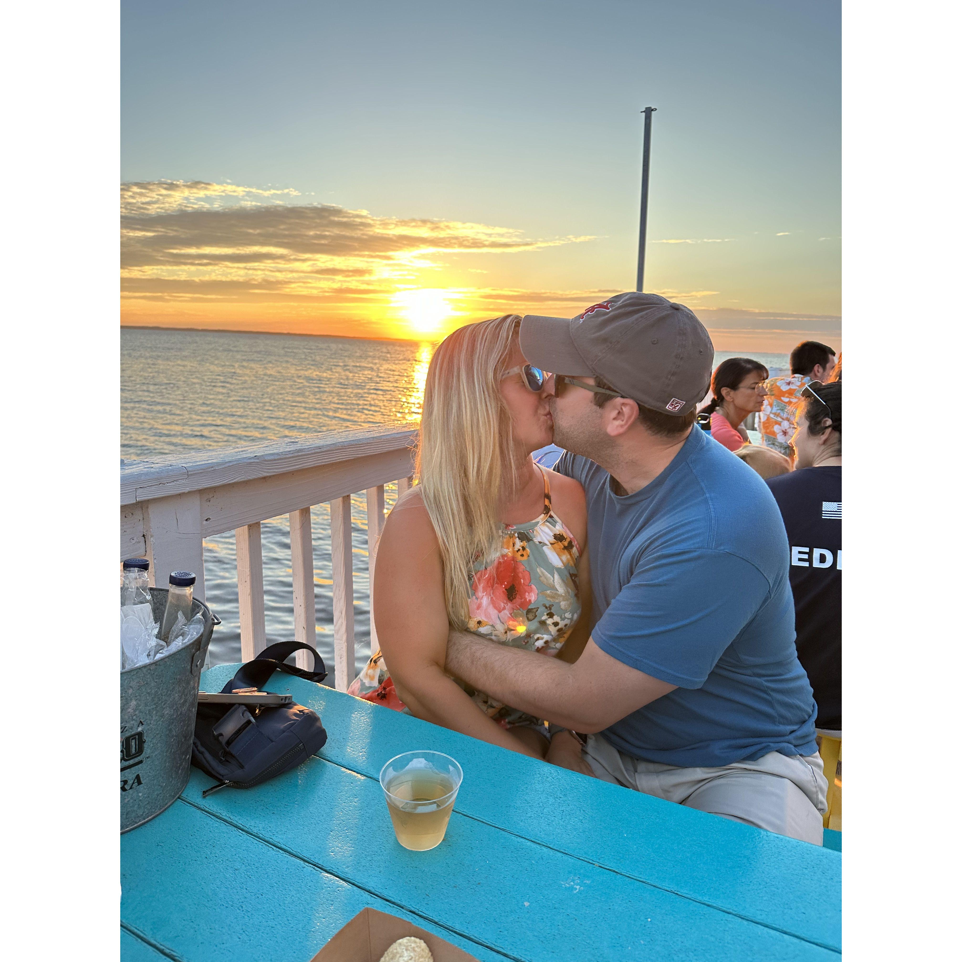 Can't beat those OBX sunsets!