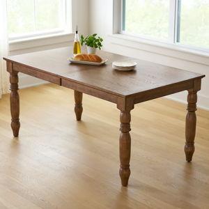 The Pioneer Woman Harper Extendable Wood Dining Table, Homestead Brown