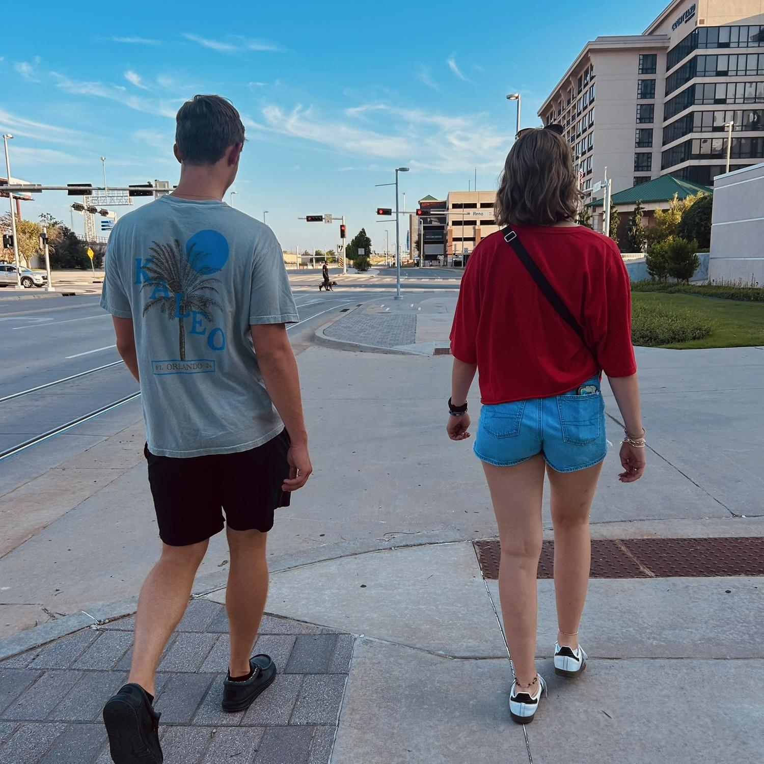 Axton and Maylee’s first date in Oklahoma City! Maylee was very hesitant at first, but Axton insisted this would be worth her time. ;)