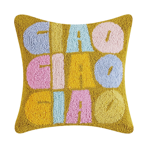 Ciao Hook Pillow | Christopher Kennedy