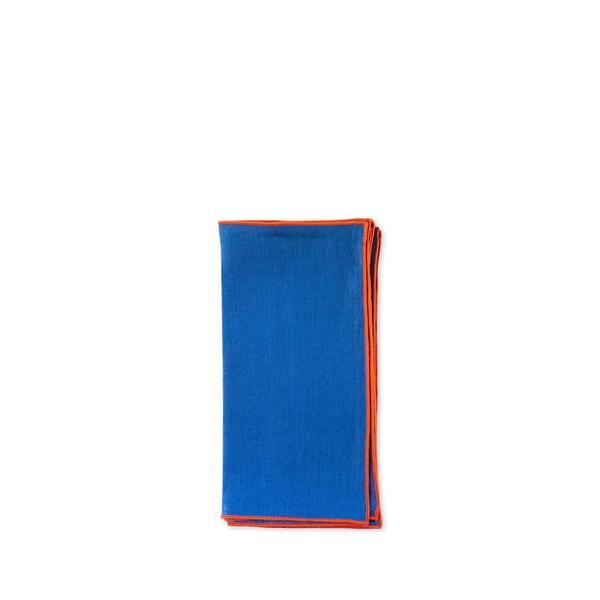 Small Napkins in Volos Blue (Set of 4)