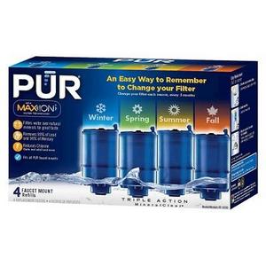 Product description page - PUR MineralClear® Replacement Faucet Filter, 4 Pack
