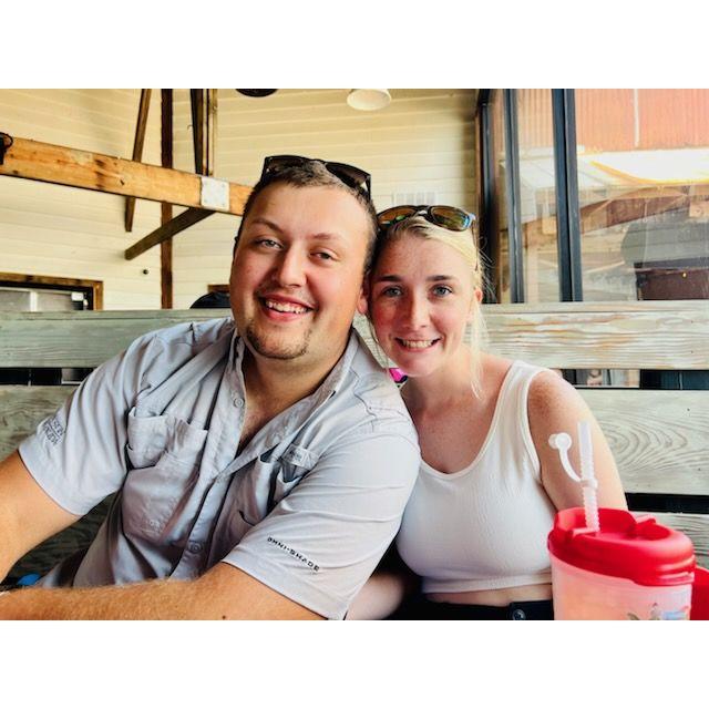 This was taken by Kaleb's mom Karie on our family beach trip to Panama City Beach, FL in 2022!