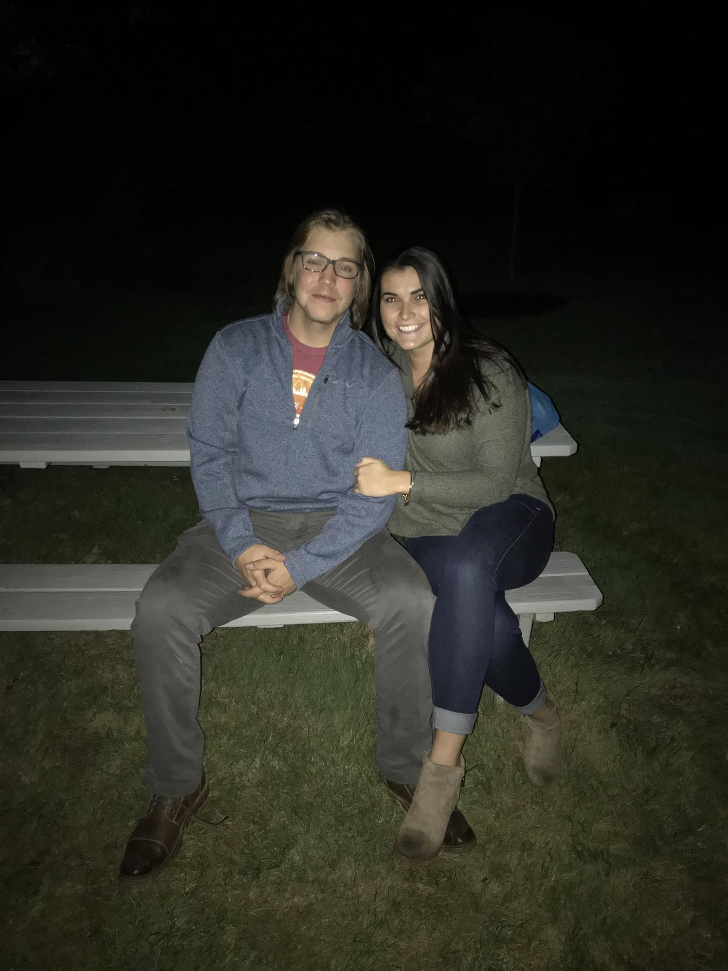 One of our first dates