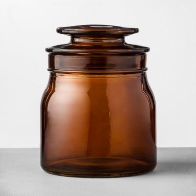 Amber Glass Bath Canister - Hearth & Hand™ with Magnolia