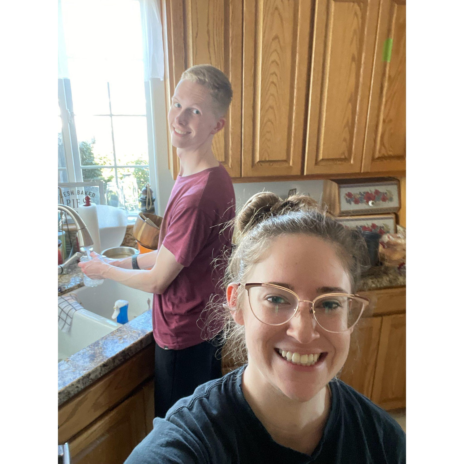 Doing chores