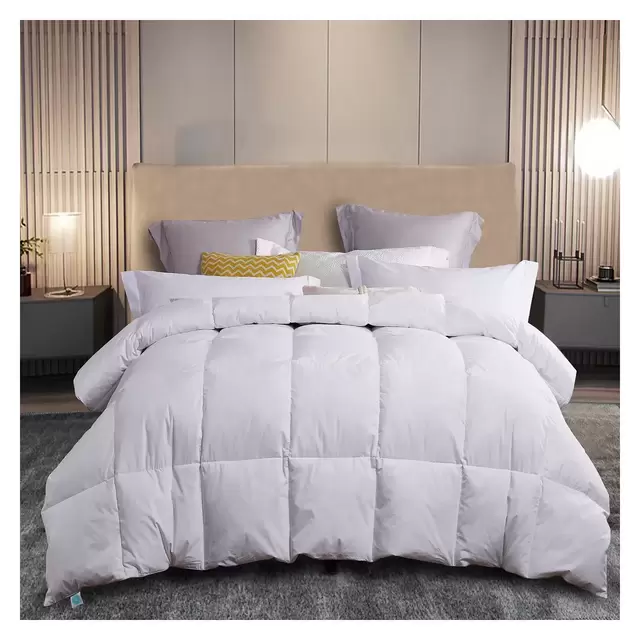 Martha Stewart White Feather and Down Full/Queen Comforter