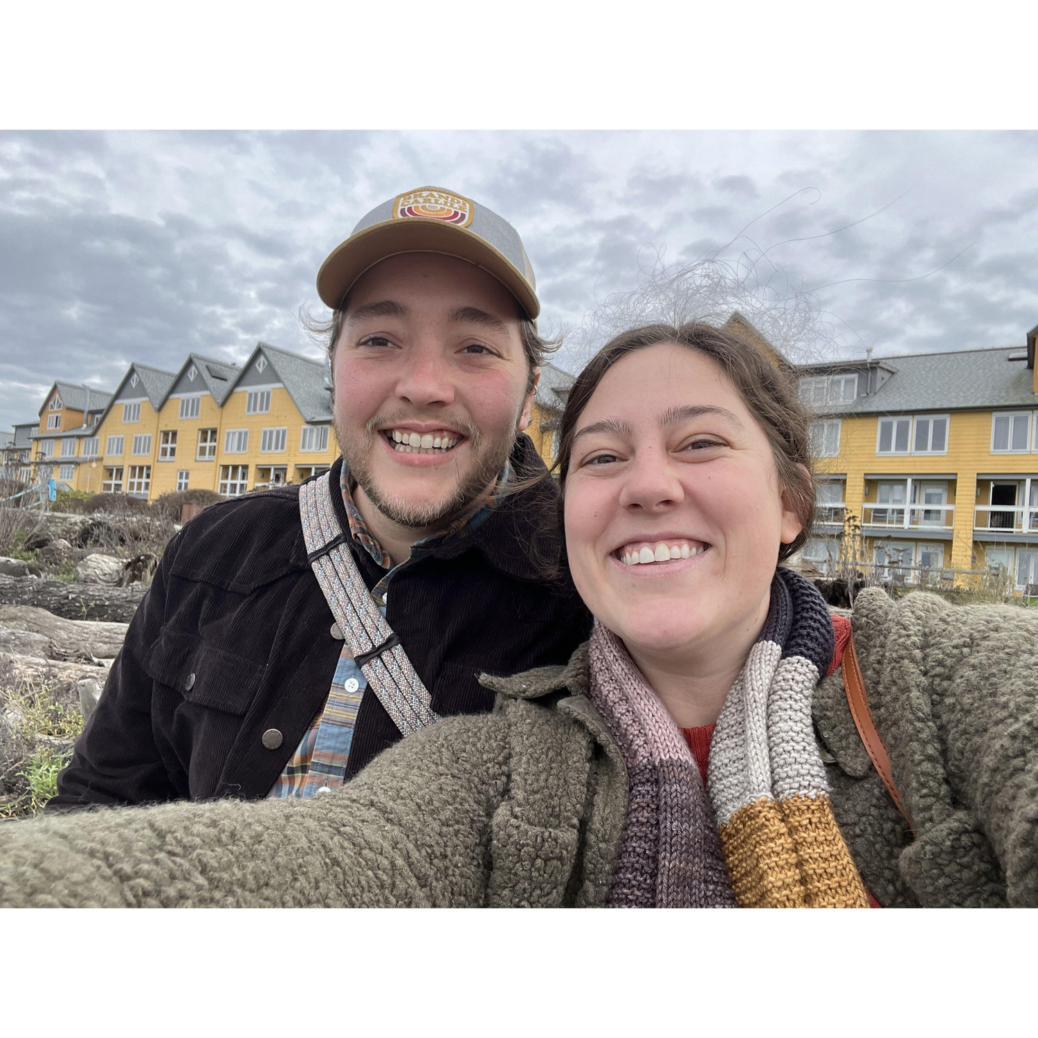 On the beach in front of Semiahmoo Resort! November 2024