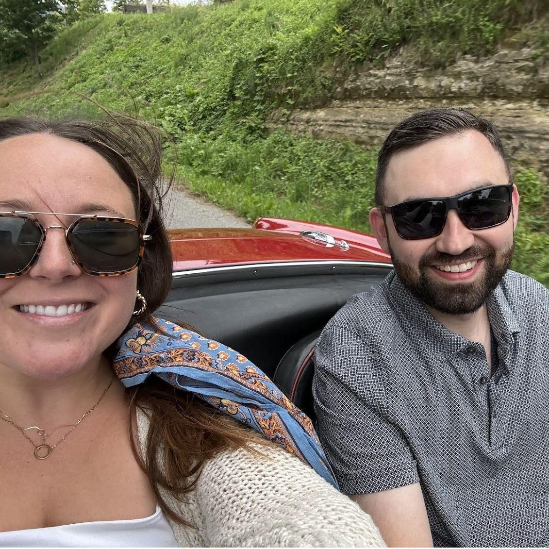 Driving Alfa Romeos in Piedmont, Italy