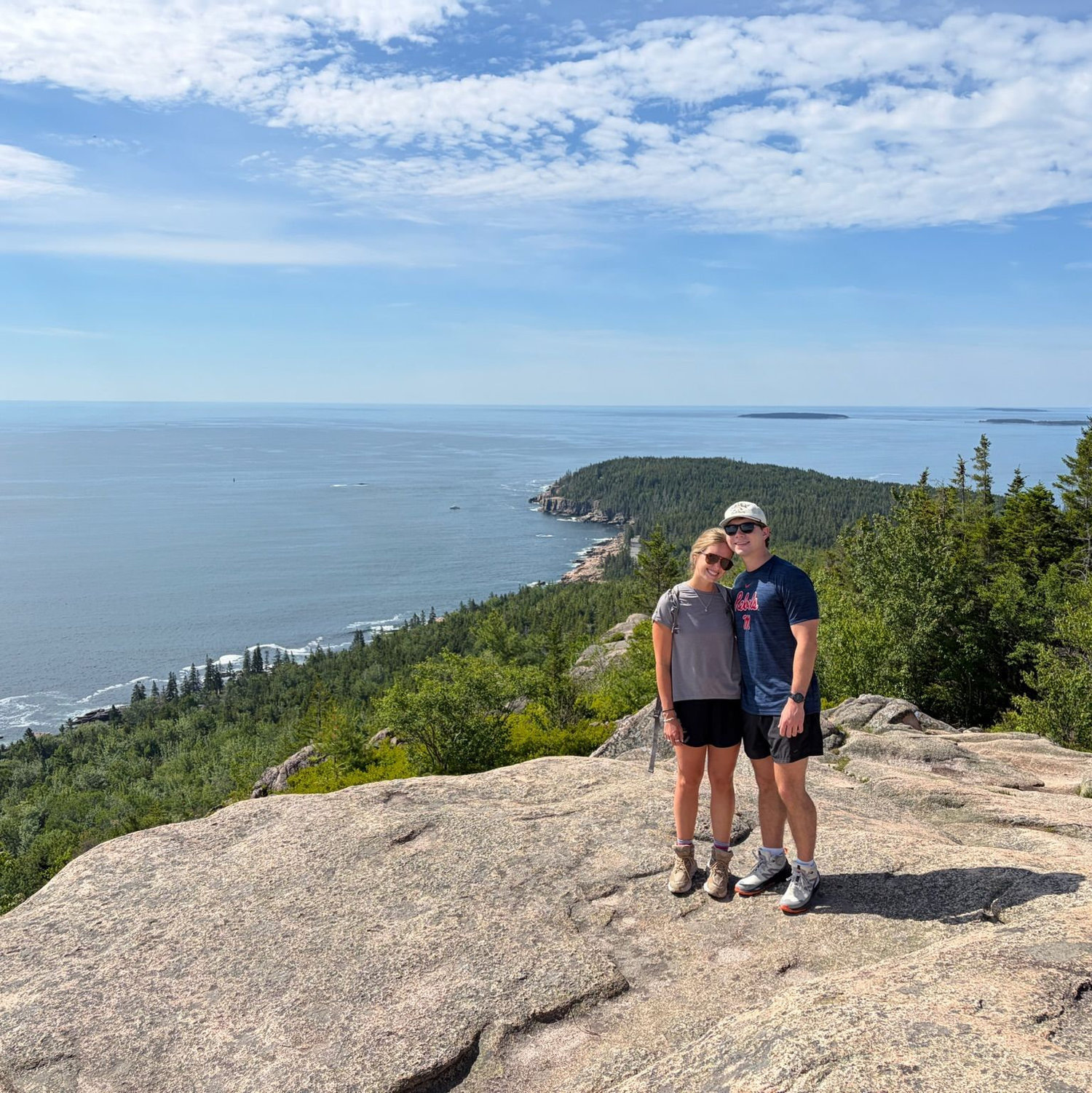 View from the top of Dorr Mountain!