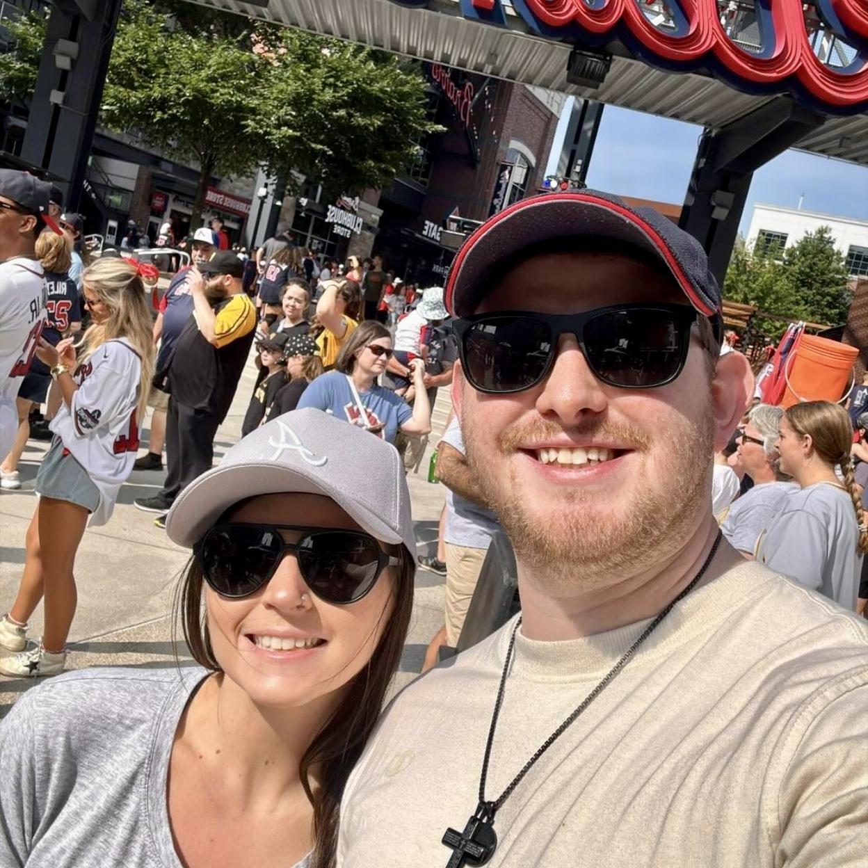 Getting to watch the Braves play in Atlanta, GA (Sabra still trying to understand baseball)