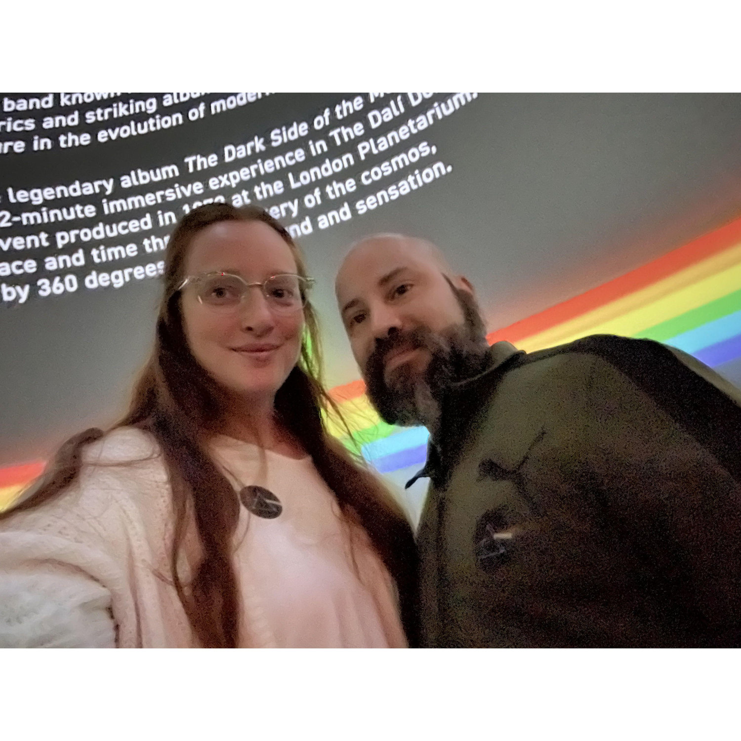 Pink Floyd – The Dark Side of the Moon Immersive Show in the Dome at The Dali Museum in St. Pete, FL.