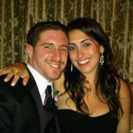 The one at our first wedding together (Ben & Katie's) in May 2010