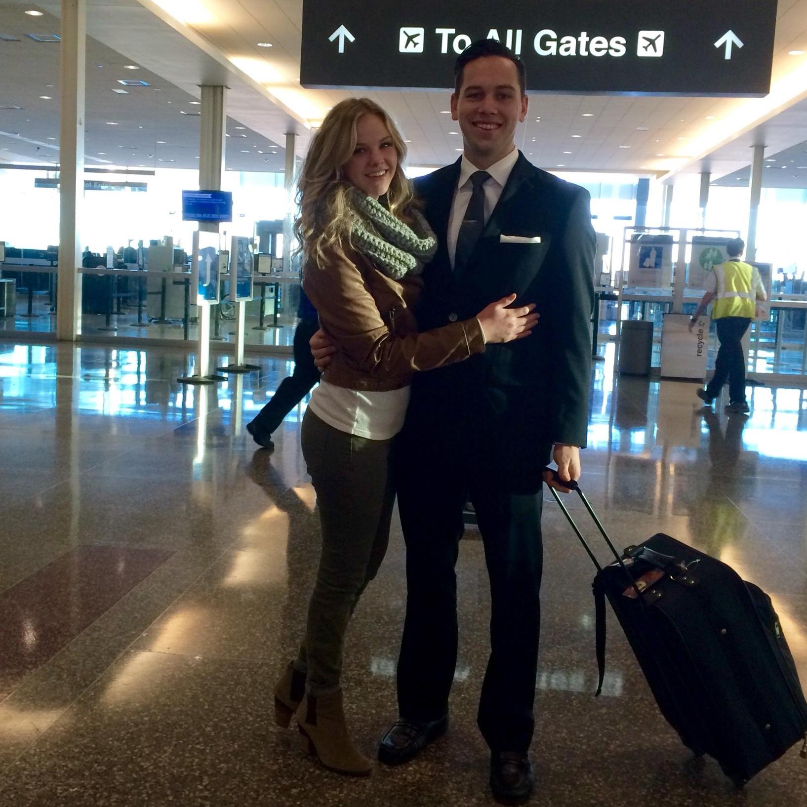 This moment changed our lives. This was before Zach left for his interview in Maryland.