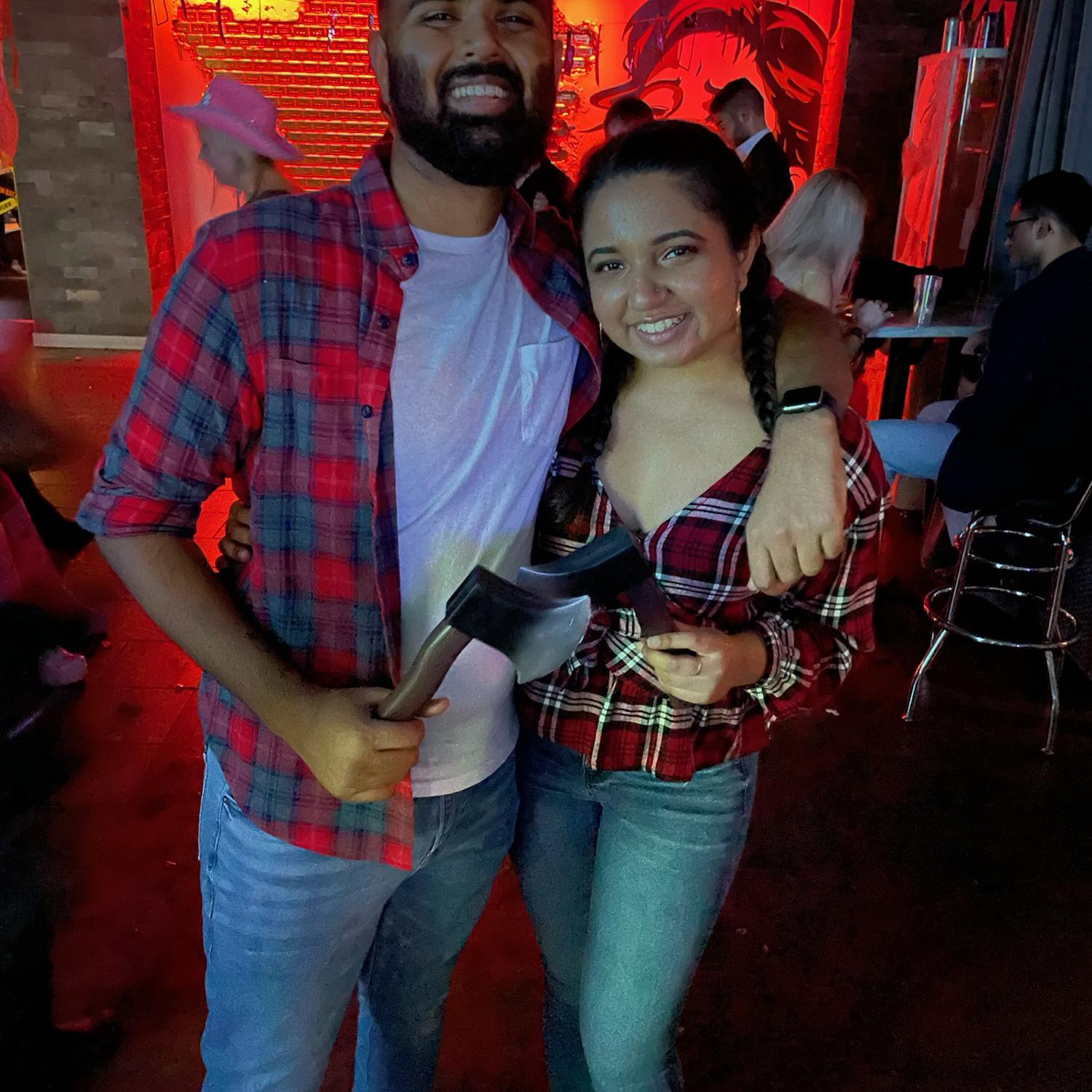 Halloween 2021 - LumberJack and LumberJill