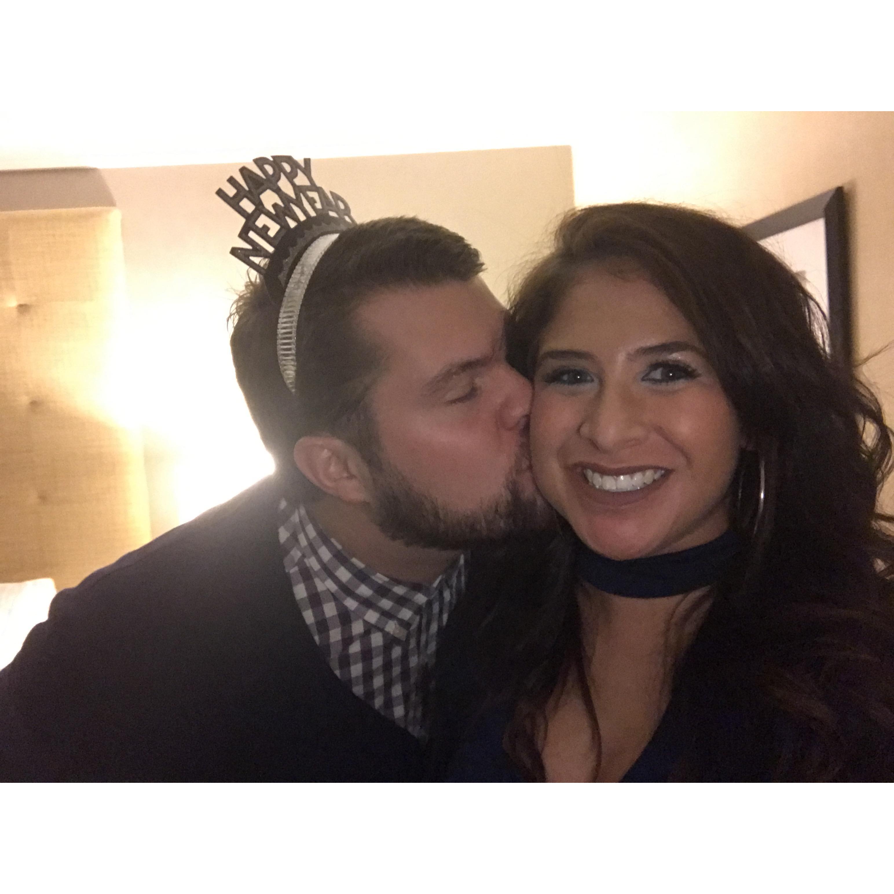 A super fun NYE celebrating going into 2016 with Alex's work besties