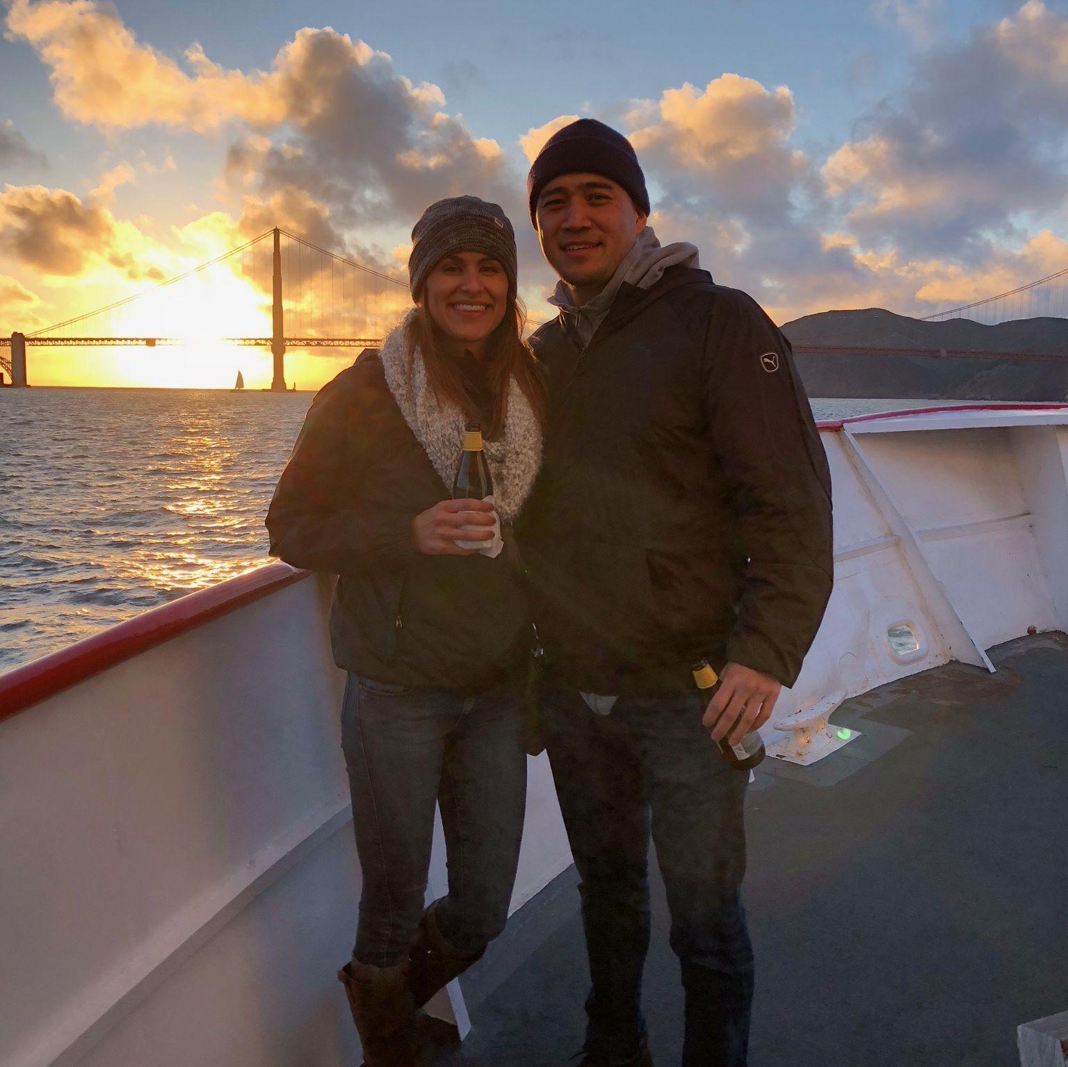 The first picture we ever took together!