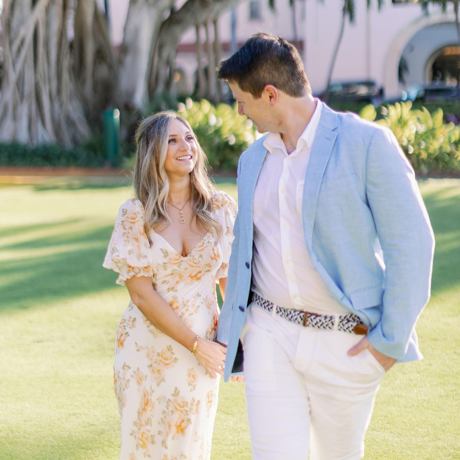 Engagement Photos at The Boca Raton Resort