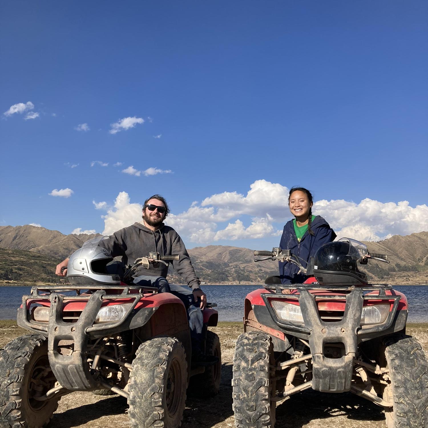 We got back from the island (which is where I suspect I got sick). I felt fine until halfway thru the tour and there was no turning back we already out with our group on the 4 wheelers.