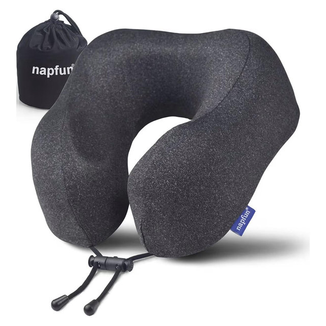 Groom Memory Foam Neck Pillow for Travel