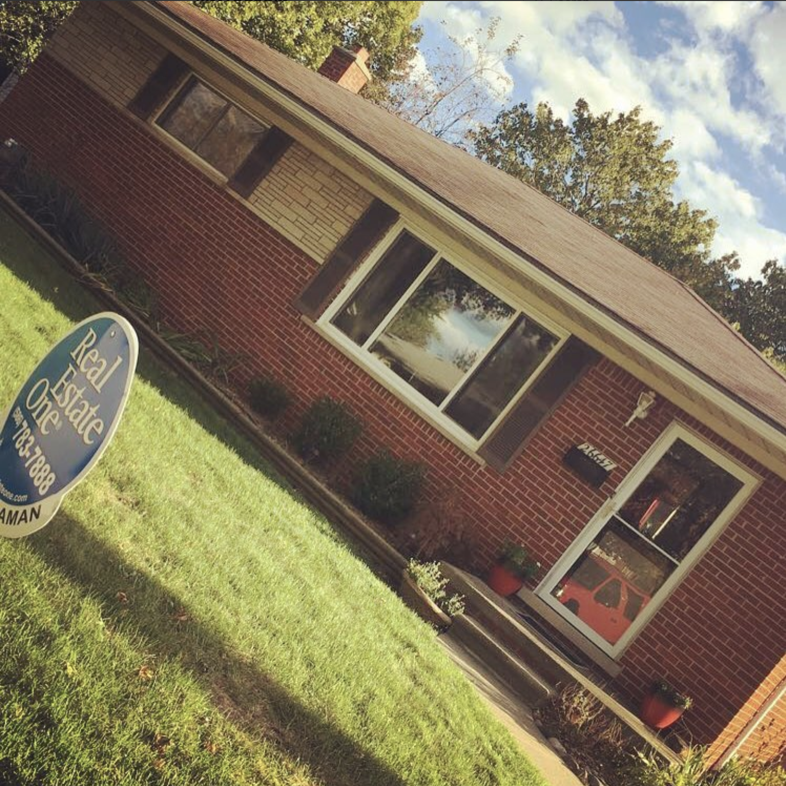 Purchased our humble home.