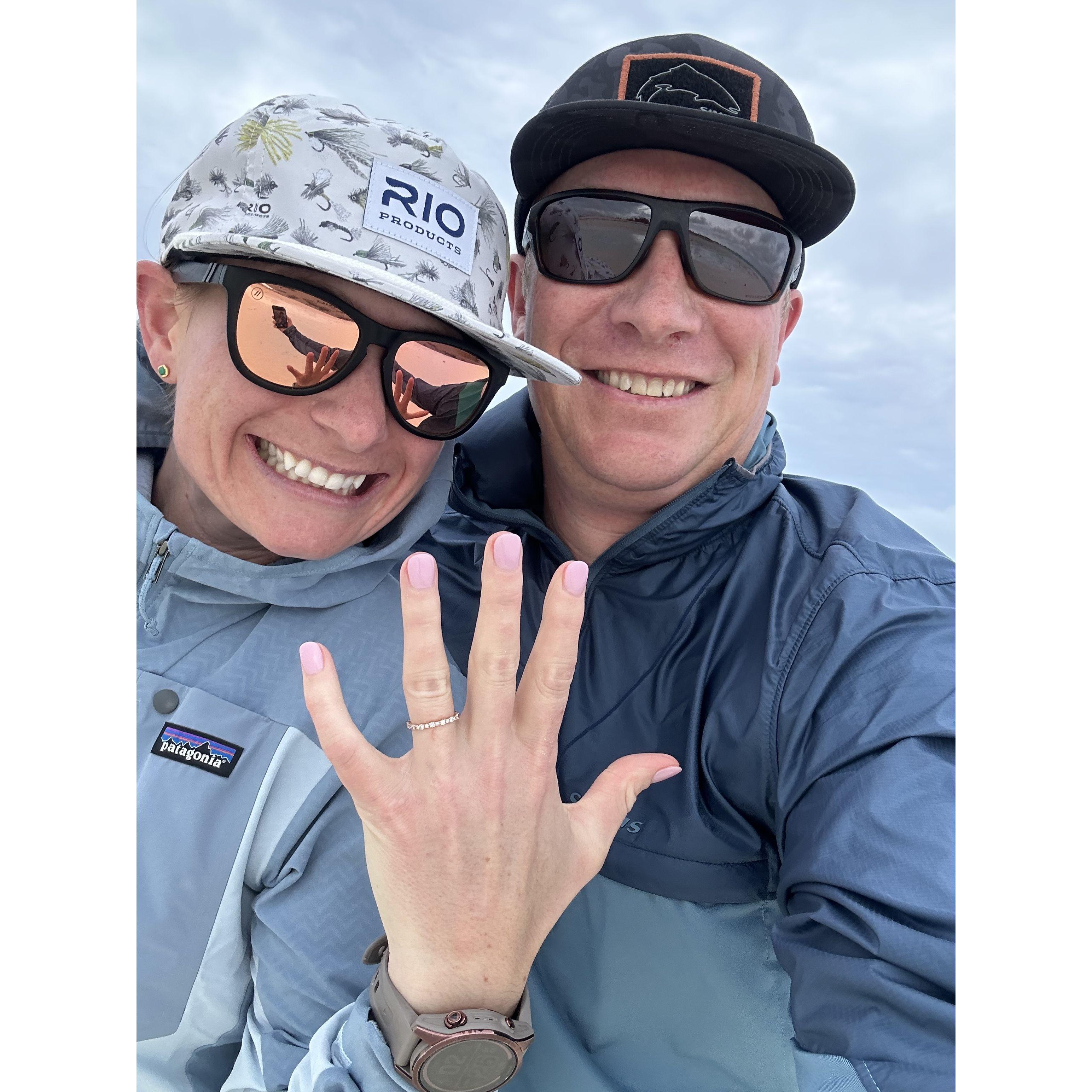 Right after I said, YES!