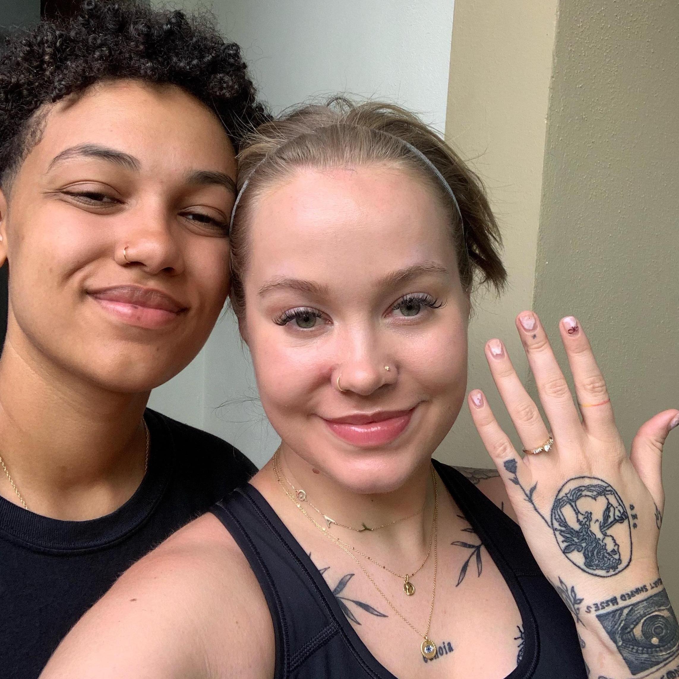 She said "YES!"