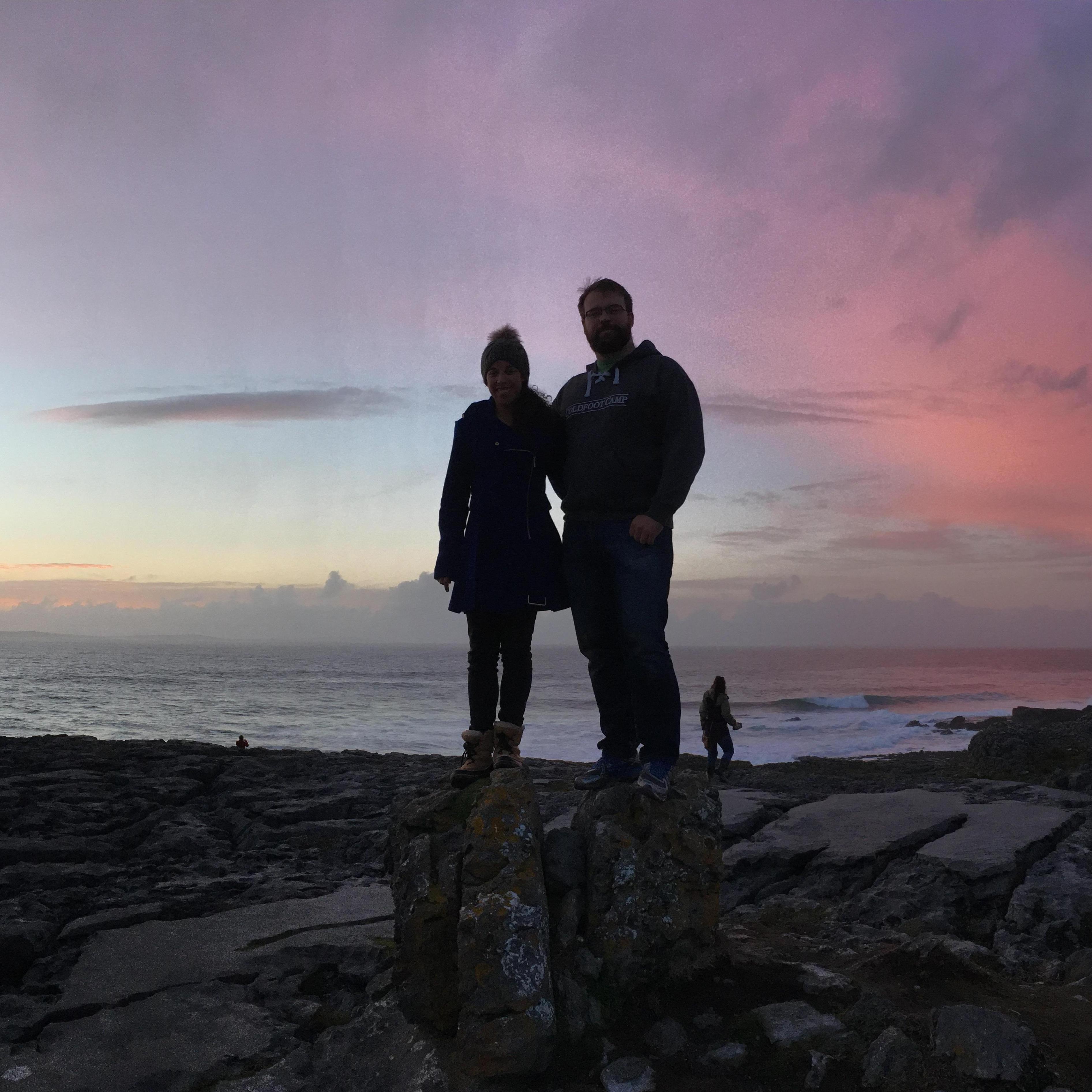 Taken in Ireland in November 2018, on Spenser and Jasmine's second trip together.