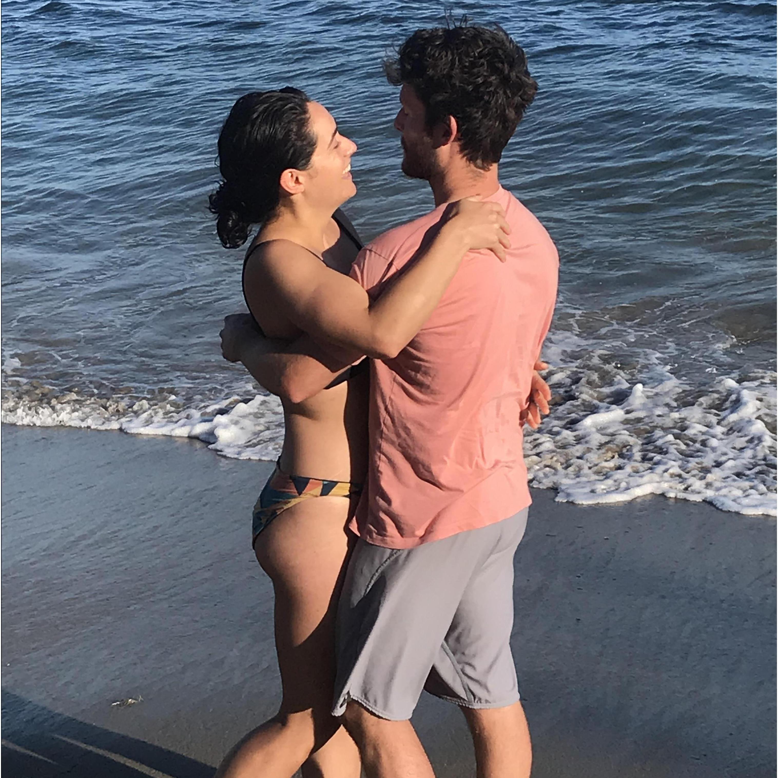 Engagement, Topanga Beach 2019