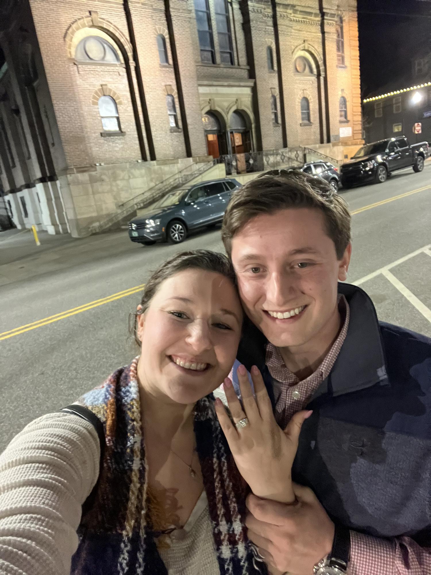 The night Ryan FINALLY proposed down in Little Italy on February 12, 2023!