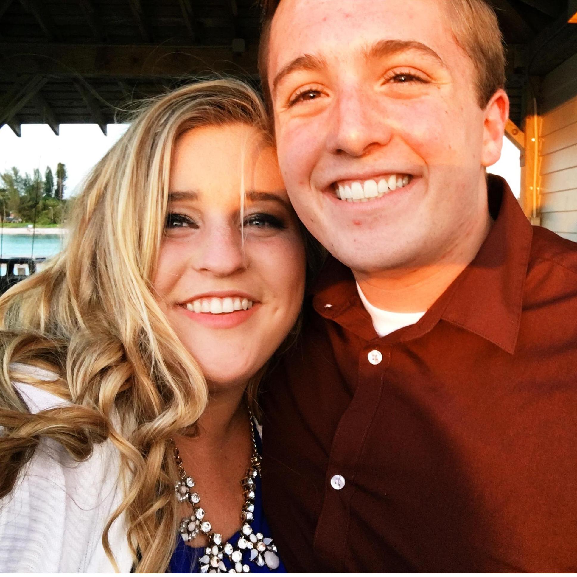 First day of Junior year, with a date to the Naples' Pier, 2016