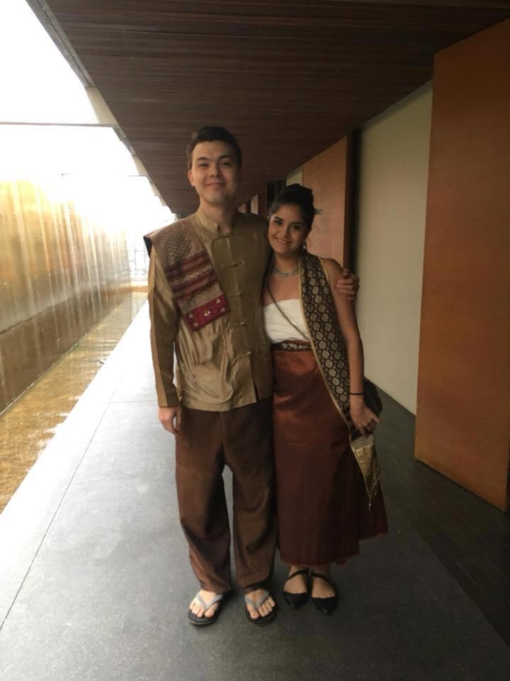 Our wedding Attire for Vinny and Cathleens wedding! Jan. 2018