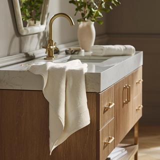 Plush Organic Hand Towel, Set of 2