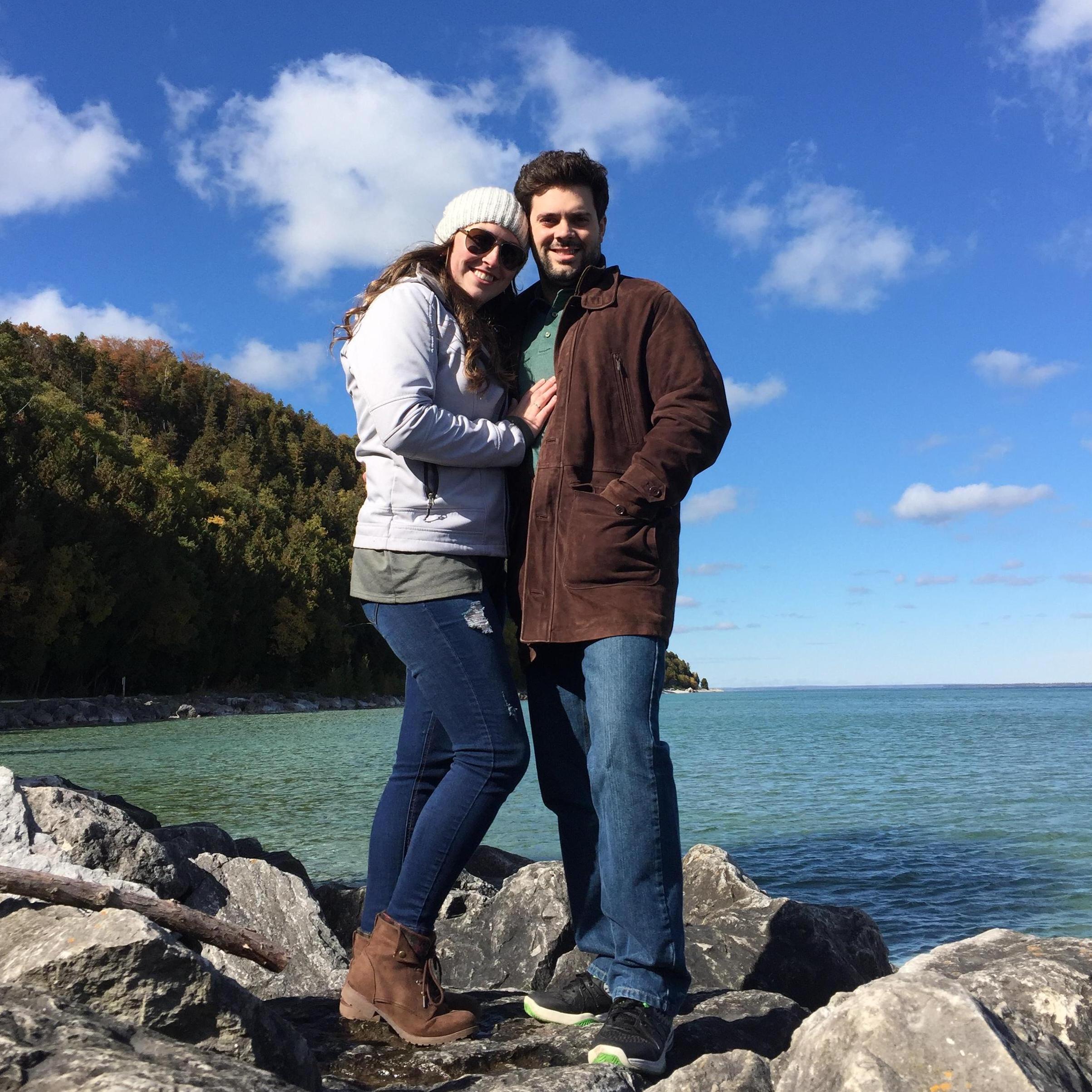 Mackinac trip! We almost had our wedding there!