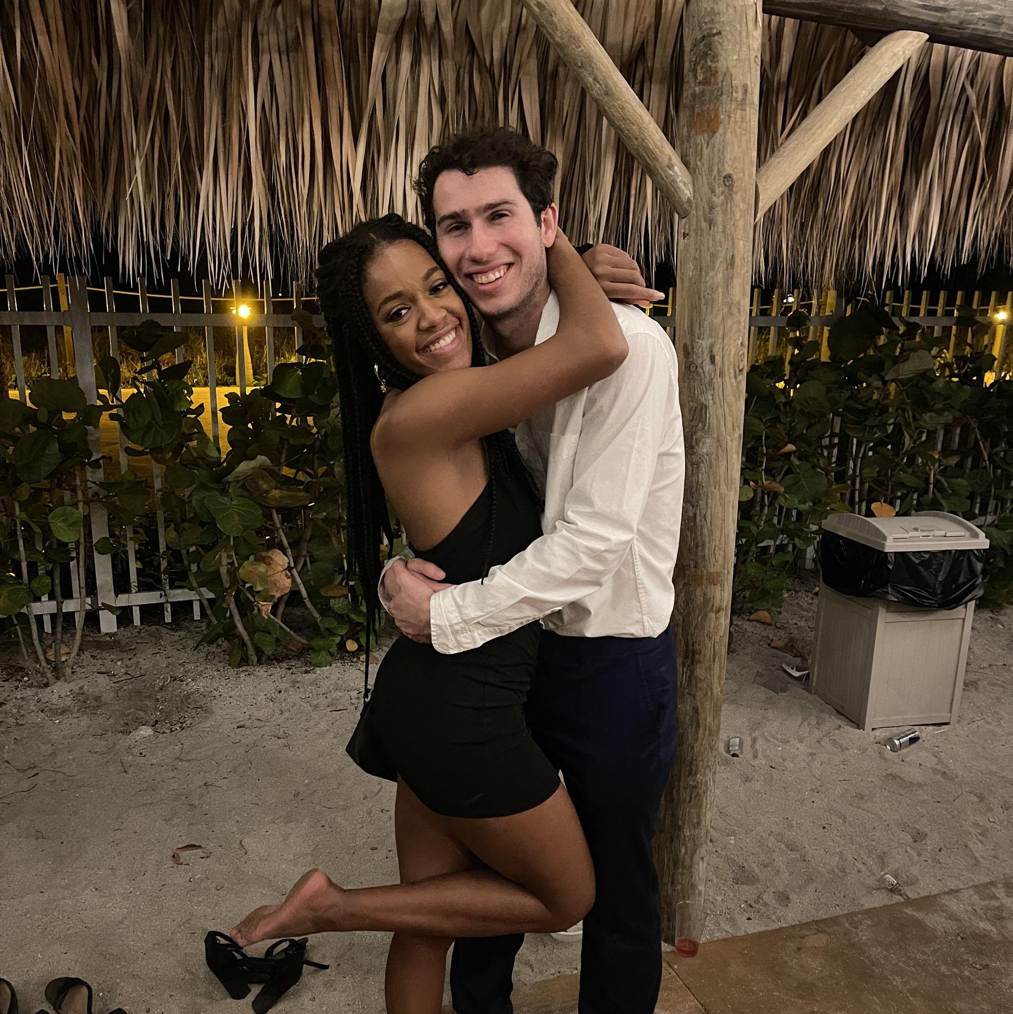 Zeta semi-formal where we both got COVID