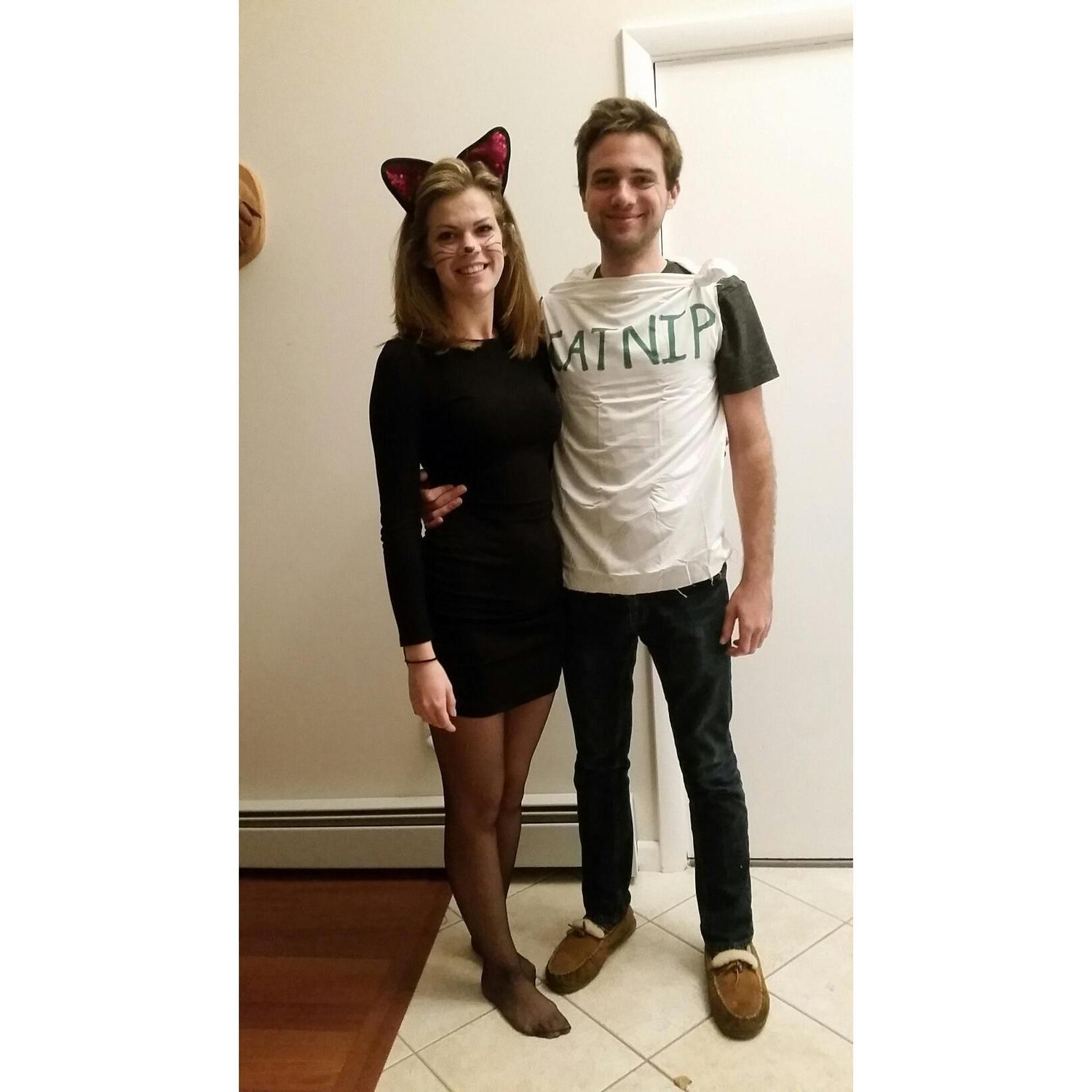 Our first Halloween together, 2016