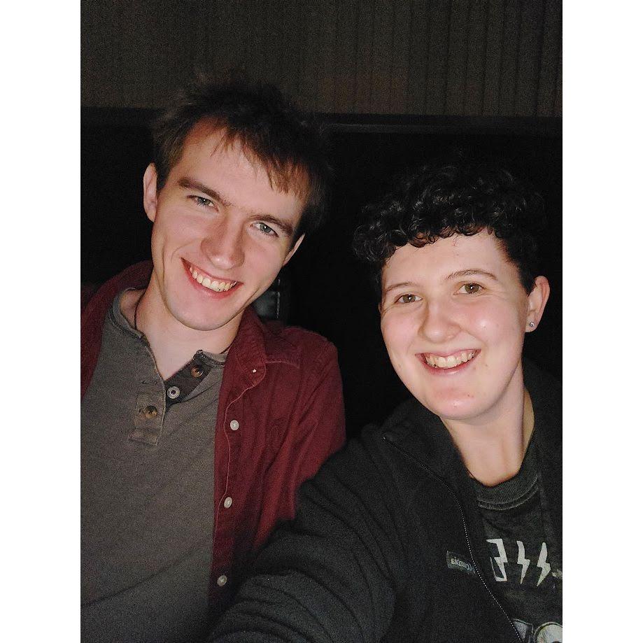 Nov. 2022 - Before we started dating again, we went to see a premier of Critical Role together.